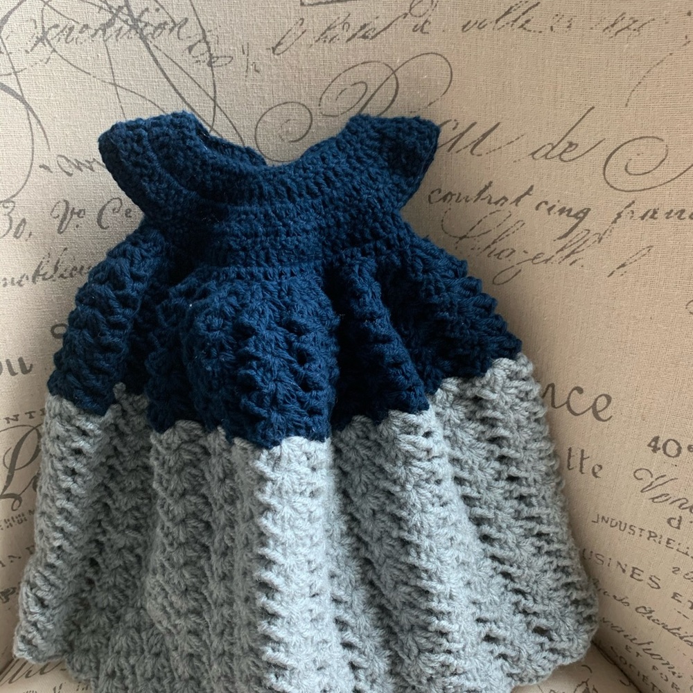 Miniature doll dress